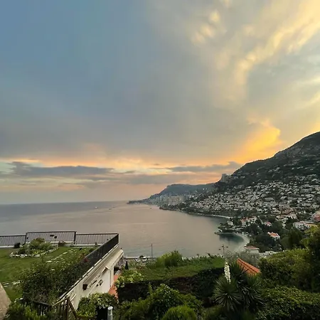 Апартаменты Saint Luxury 4 Pers Sea View Parking Рокебрюн — Кап-Мартен